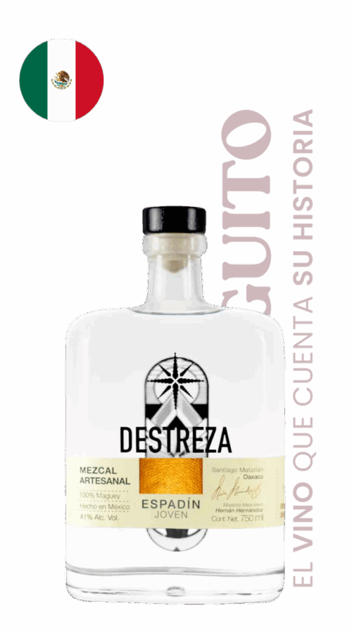 DULCE DESTREZA <BR> Mezcal <BR> ESPADÍN JOVEN