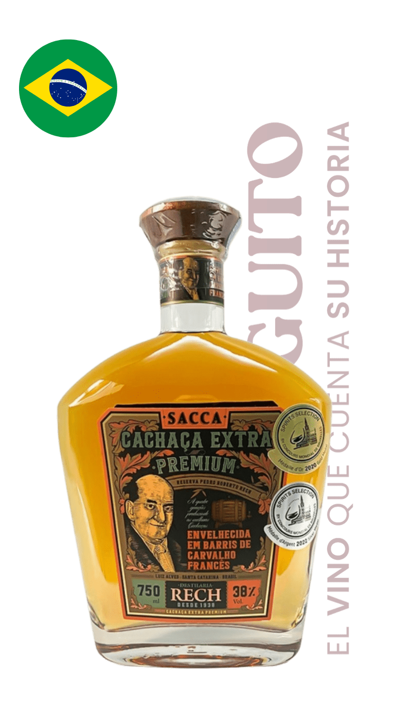 RECH EIRELI Cachaca EXTRA PREMIUM 10 AÑOS